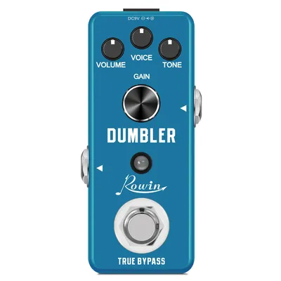 Rowin Guitar Pedals Mid Low Distortion Based On Zen-driver Dumbler Effect Pedals Dumbal Dumble Drive True Bypass Effector
