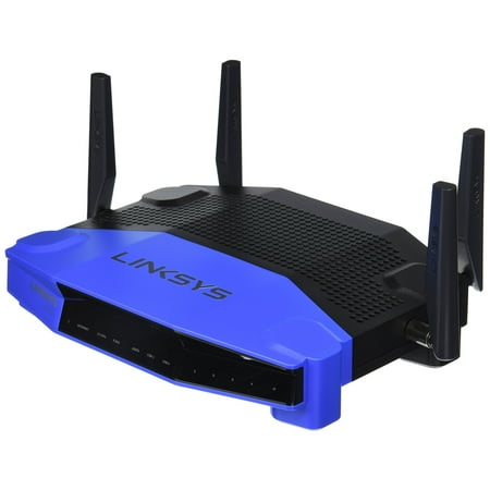 Linksys WRT1900AC Dual-Band+ Wi-Fi Wireless Router with Gigabit & USB 3.0 Ports and eSATA Smart Wi-Fi Enabled to Control Your Network from Anywhere