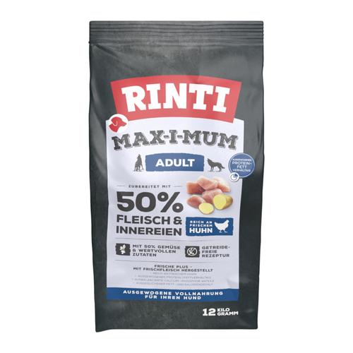 12kg RINTI Max-i-Mum Adult Huhn Hundefutter trocken