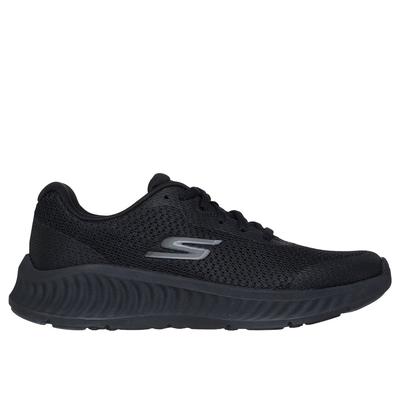 Skechers Women's GO WALK Now - Narissa Sneaker | Size 6.0 | Black | Textile/Synthetic | Vegan | Machine Washable