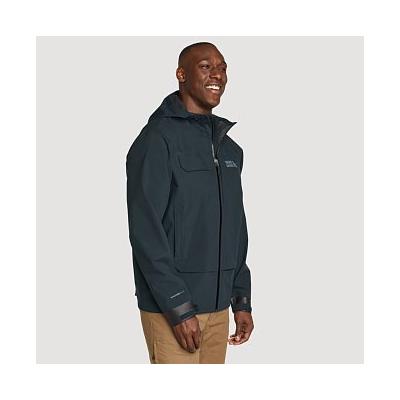 Eddie Bauer Men's South Fork Waterproof Rain Jacket - Grey - Size S