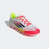 Fußballschuh ADIDAS PERFORMANCE "F50 CLUB FG/MG", Gr. 44, bunt (cloud weiß, core schwarz, solar gelb), Synthetik, sportlich, Schuhe