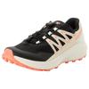 Trailrunningschuh SALOMON "ALPHARIDE W", Gr. 43, schwarz, tender peach, vanilla ice, Synthetik, Textil, sportlich, Schuhe, wasserdicht