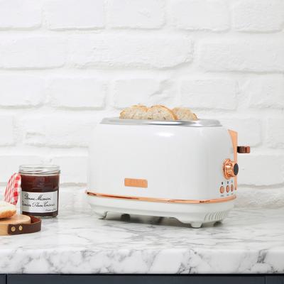 Haden Heritage Stainless Steel 2-Slice Wide Stot Toaster