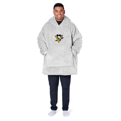 NHL Heather Grey Hoodler Pullover Hoodie