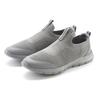 Sneaker JOHN DEVIN, Herren, Gr. 40, blau (blaugrau), Obermaterial: 80% Textilmaterial, 20% Lederimitat. Futter: 100% Textilmaterial. Decksohle: 100% Textilmaterial. Laufsohle: 100% Synthetik, unifarben, Mesh, casual, Schuhe, Slipper, Freizeitschuh,...