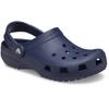 Clog CROCS "Classic K", Kinder, Gr. 34, blau (navy), Croslite, unifarben, klassisch, Schuhe, Sommerschuh, Hausschuh, Badeschuh mit schwenkbarem Fersenriemchen