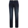 Regular-fit-Jeans CAMEL ACTIVE, Herren, Gr. 33, Länge 36, blau (night blau), Denim/Jeans, Obermaterial: 85% Baumwolle, 13% Polyester, 2% Elasthan, unifarben, casual, regular fit knöchellang, Jeans, mit Leder-Badge