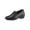 Slipper CASUAL LOOKS, Damen, Gr. 39, schwarz, Glattleder, feminin, Schuhe Slipper