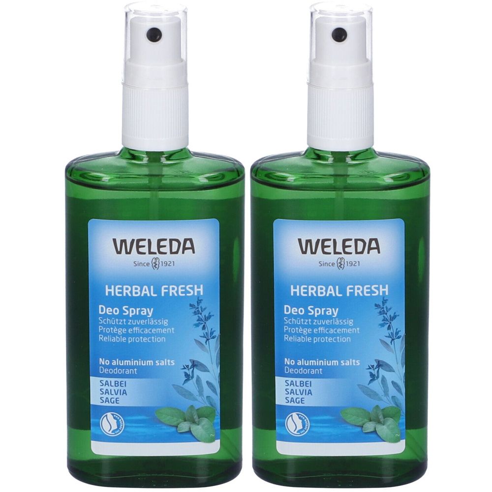 WELEDA Deodorante Salvia 2x100 ml Spray