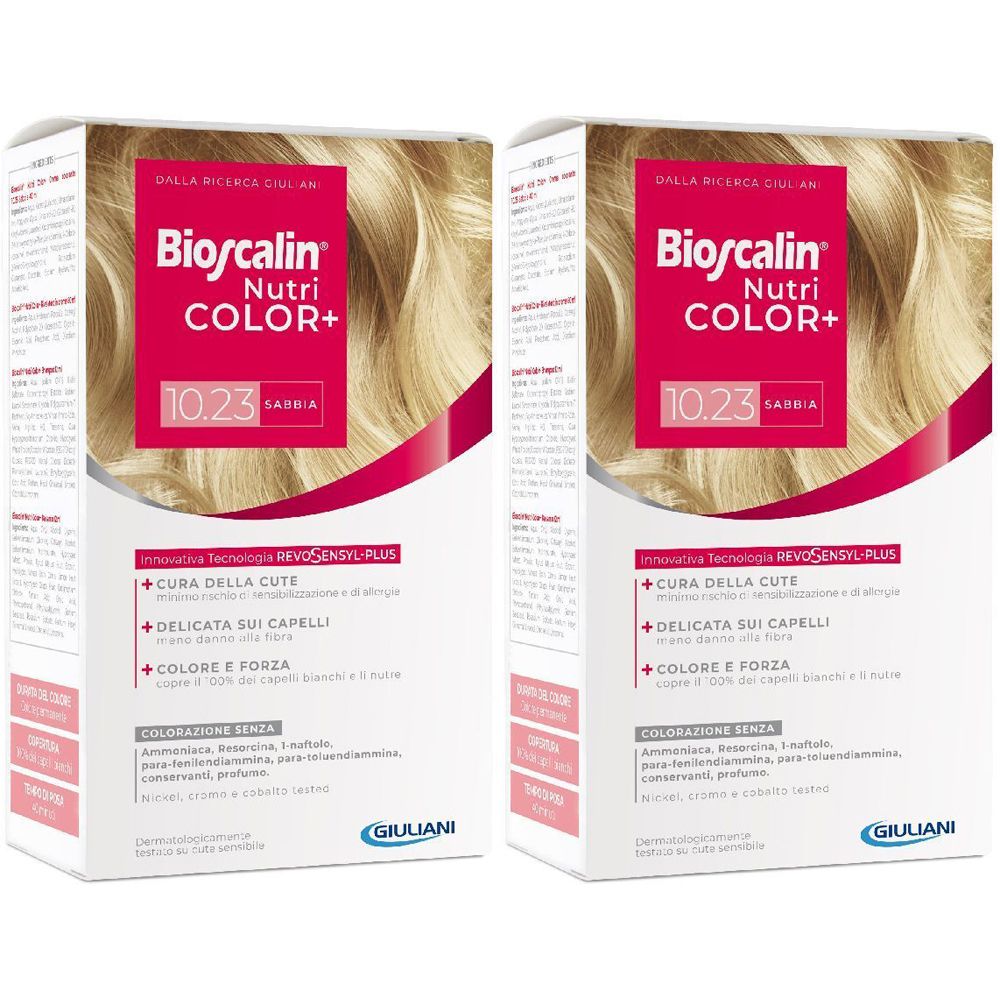 Bioscalin® Nutricolor+ 10.23 Sabbia 2x1 pz Set