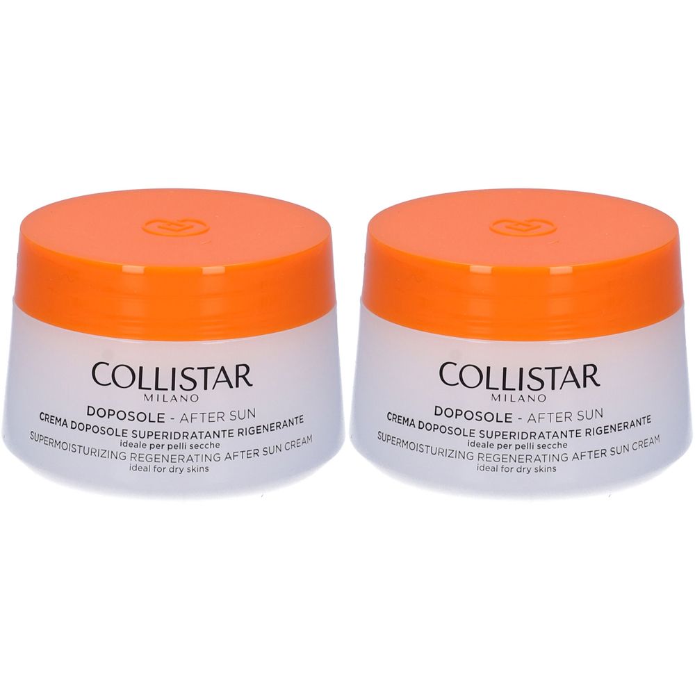 Collistar Crema Doposole Superidratante Rigenerante 2x200 ml per la pe