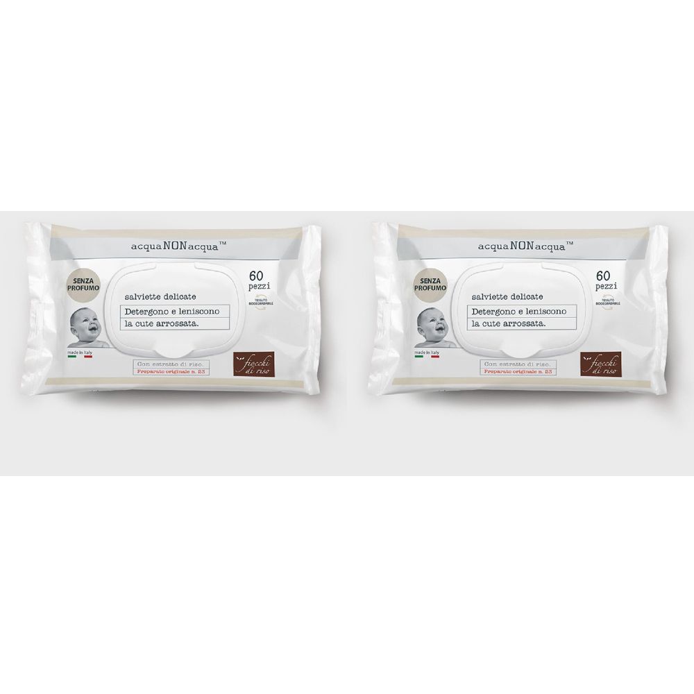 Fiocchi di Riso SALVIETTE ACQUA NON 2x1 pz Salviette