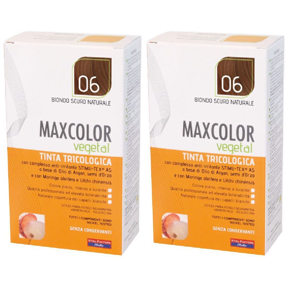 Max Color Vegetal 06 Tintura 140 Ml 2x140 ml