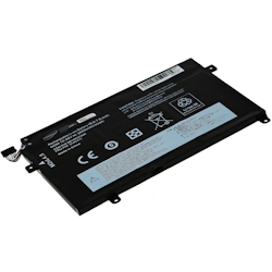 Powery Akku passend für Laptop Lenovo ThinkPad E470 / E475 / Typ 01AV411 u.a.
