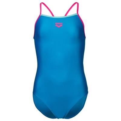 Arena - Girl's Swimsuit Light Drop Solid - Badeanzug Gr 140 blau Image
