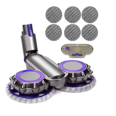 1 Satz passend für Dyson V7 V8 V10 V11 V15, inklusive Wassertank und 6 Tücher, elektrischer Image