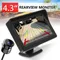 4,3 Zoll TFT LCD Auto HD Monitor Rückfahr kamera Sicherheits anzeige für Reverse Backup Park kamera Laufwerk Recorder