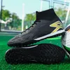 Tenagers Herren-Fußballschuhe, rutschfest, AG/TF, Fußballschuhe, Stiefeletten, Unisex, große Größe,