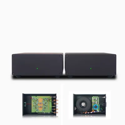Neue Reproduktion von UK Naim, vollständig diskreter Single-End-Kopfverstärker der Klasse A MM MC, Image