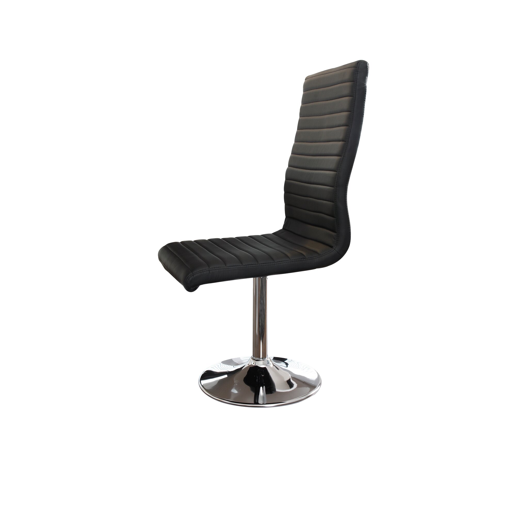 SalesFever »Lio« Drehstuhl 4er-Set schwarz 45x106x65 cm