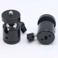 Testa a sfera per fotocamera Treppiede girevole a 360 gradi Testa a sfera 1/4 Supporto per telefono Adattatore per montaggio monopiede per fotocamere DSLR Adattatore per montaggio su treppiedi