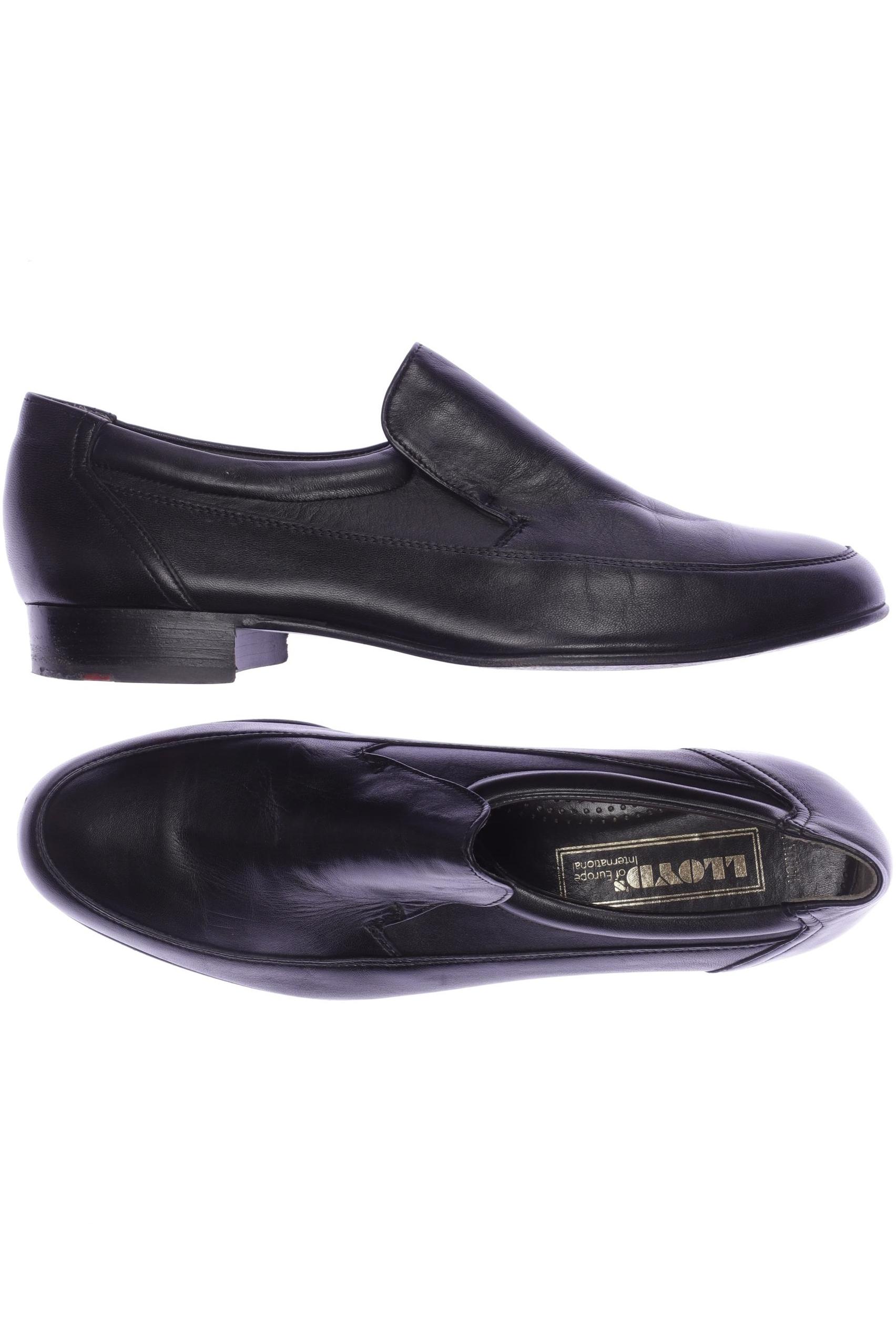 Lloyd Herren Halbschuh, Gr. 9.5, schwarz, kein Etikett Image