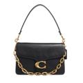 Coach Crossbody Bags - Soft Grain Leather Chain Tabby Shoulder Bag With C - Gr. unisize - in Schwarz - für Damen - aus Leder & Leder & Leder & Leder