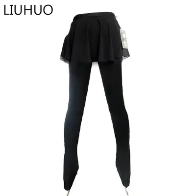Figure Skating Hip padded Pants Girls Children Soft fleece Competition leggings Women Skiing ice