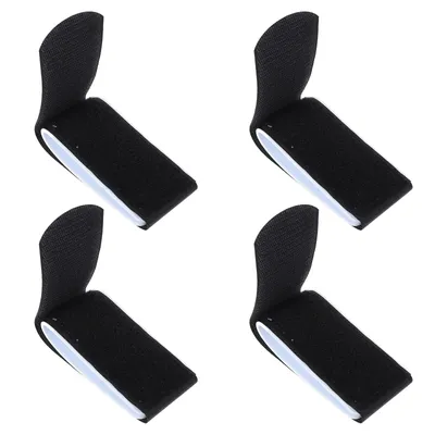 4Pcs Skis Fixing Band Ski Brake Retainer Skiing Straps Multi-function Snowboard Straps Sled Fixing