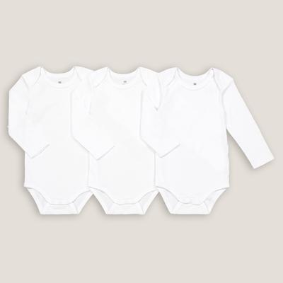 Pack of 3 Bodysuits in Organic Cotton