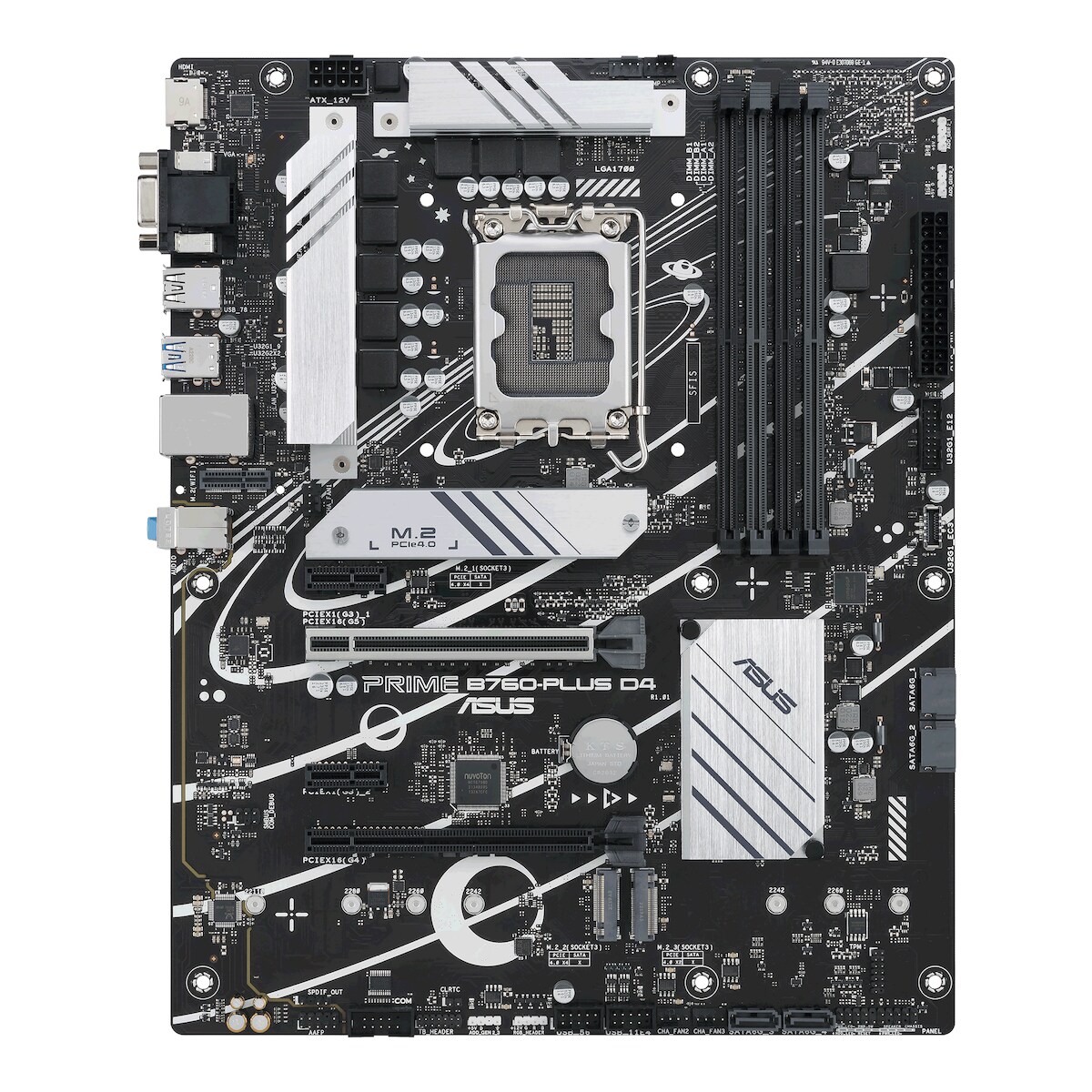 ASUS PRIME B760-PLUS D4 Gaming Mainboard Sockel Intel LGA 1700 Image