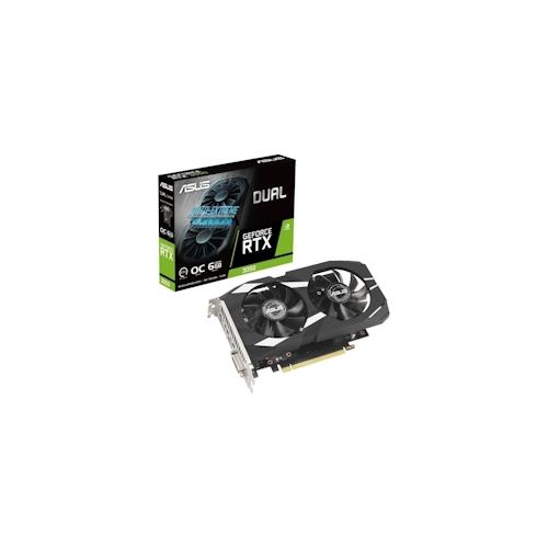 ASUS Dual GeForce RTX 3050 OC Edition 6GB GDDR6 Gaming Grafikkarte