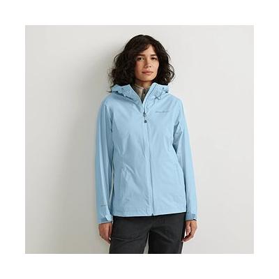 Eddie Bauer Plus Size Women's RipPac Pro Waterproof Waterproof Rain Jacket - Light Blue - Size 1X
