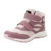 Wanderschuh JACK WOLFSKIN "WOODLAND TEXAPORE MID VC K", Gr. 40, lila (ash mauve), Textil, Synthetik, sportlich, Schuhe, wasserdicht mit Klettverschluss