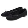 Ballerina LASCANA, Damen, Gr. 43, schwarz, Obermaterial: 100% Lederimitat. Futter: 100% Lederimitat. Decksohle: 100% Lederimitat. Laufsohle: 100% Synthetik, unifarben, modisch, Schuhe, Freizeitschuh, Slipper, Halbschuh mit kleinen Cut-Outs VEGAN,...