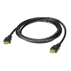 ATEN 2L-7D03H High Speed True 4K HDMI Kabel mit Ethernet, schwarz, 3 m Image