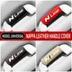 1PC In Pelle Auto Tetto Bracciolo Tirare Guanti Maniglia Della Porta Copertura di Protezione Per Hyundai N N2 NLINE NLINE2 i20 i30 i40 Accessori Auto