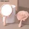 Make-up-Spiegel, Rose, Blumenform, Wimpernverlängerung, tragbarer Kosmetikspiegel, für Mädchen und