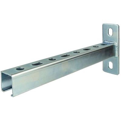 Tecuro - Schienenkonsole Typ 28/30 x 200 mm x 2,00 mm. Stahl verzinkt C/U-Profil Image