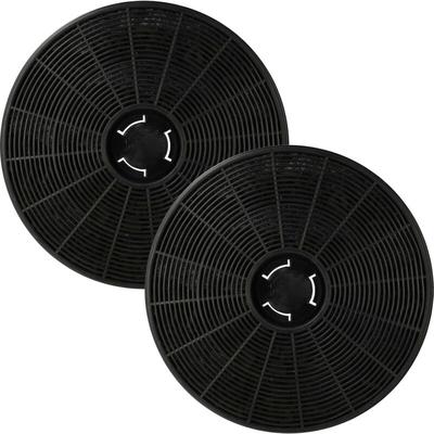 2x Aktivkohlefilter kompatibel mit Respekta CH69060WA+, CH69090SA+, CH69090WA+, CH66090BSGA, Image