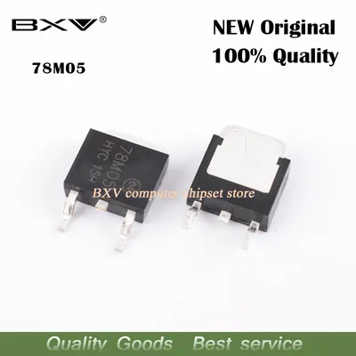10 teile/los l78m05cdt l78m05 bis-252 to252 78 m05 neu und original Image