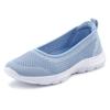 Sneaker Ballerinas LASCANA, Damen, Gr. 41, blau (hellblau), Obermaterial: 100% Textilmaterial. Futter: 100% Textilmaterial. Decksohle: 100% Textilmaterial. Laufsohle: 100% Synthetik, unifarben, sportlich, Schuhe Ballerina, ultraleichter Slipper,...
