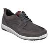 Sneaker JOSEF SEIBEL "Enrico 25", Herren, Gr. 44, granit, kombi, Leder, casual, Schuhe, Schnürschuh, Komfortschuh, Freizeitschuh mit Wechselfußbett