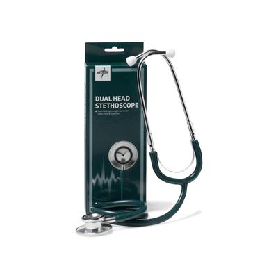 Dual-Head Stethoscope, Hunter Green, 1 EA (MDS926207) Each Medline