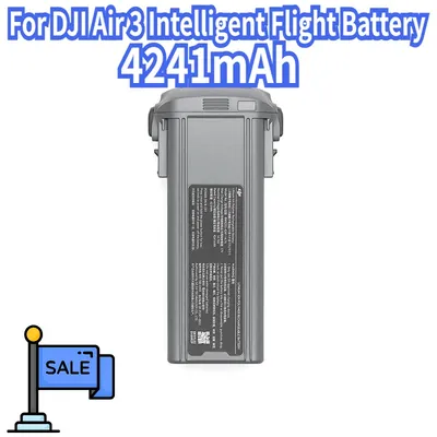 For DJI Air 3 Intelligent Flight Battery Capacity 4241mAh Provides Air 3 with Up To 46 Minutes of Flight Time