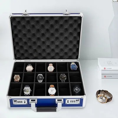 Premium Watch Storage Box: Durable ABS Shell, Soft Interior Durable Storage for Your Timepieces