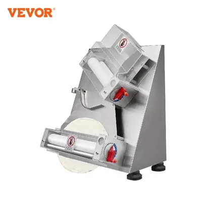 SucceBuy Pizza Dough Roller Sheeter Stainless Steel Adjustable Thickness Dough Machine for Pasta Maker Equipment