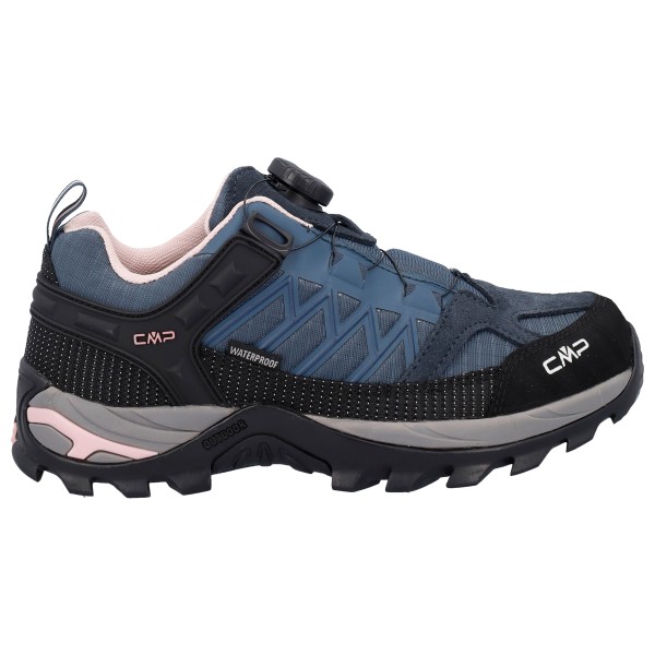 CMP - Women's Rigel Low Fitgo Trekking Shoes WP - Multisportschuhe 38 | EU 38 schwarz/blau