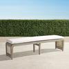 Palmetto Dining Bench Cushion - Standard, Leaf - Frontgate